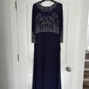 SOLD Long sleeved dress with beading